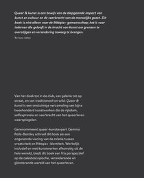 Queer & kunst achterzijde