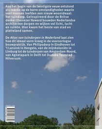 Atlas van tuindorpen in Nederland achterzijde