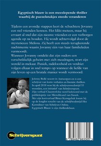 Egyptisch Blauw achterzijde