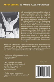 Anton Geesink, de man die alles anders deed achterzijde