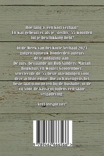 55 woordenverhalen 2023 achterzijde