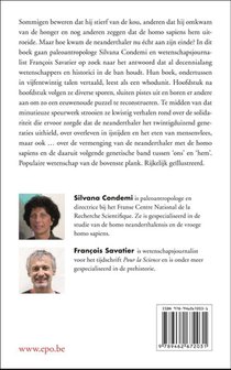 Wie vermoordde de neanderthaler? achterzijde