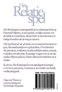 Het relatiespel achterkant