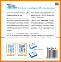 Vraag gewoon feedback, chocoladebox achterkant