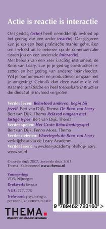 Actie is reactie achterkant