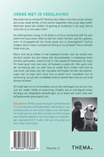 Vrede met je verslaving achterzijde