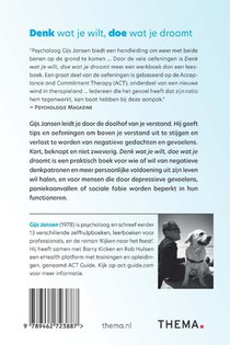 Denk wat je wilt, doe wat je droomt achterzijde