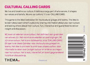 Cultural calling cards achterkant