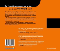 De lean entrepreneur achterzijde