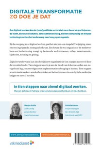 Digitale transformatie achterzijde