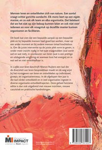 Liefde voor leren achterzijde