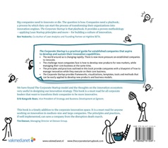 The corporate startup achterzijde