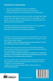 Ontwikkel je leiderschap achterzijde