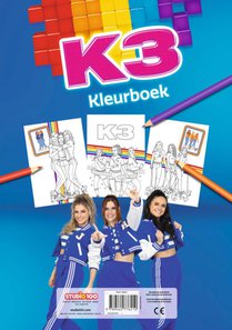 K3 : kleurboek - Sport achterzijde