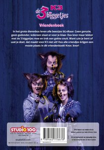 Vriendenboek - 3 biggetjes achterzijde