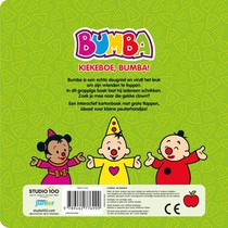 Bumba : kartonboek - Kiekeboe, Bumba! achterzijde