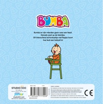 Bumba : kartonboek met flapjes - De babysit achterzijde