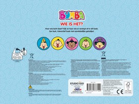 Bumba : geluidenboek - Wie is het? achterzijde