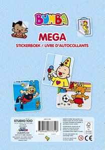 Bumba : mega stickerboek achterzijde