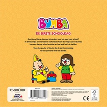 Bumba : kartonboek met flapjes - De eerste schooldag achterzijde