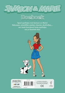 Samson & Marie : doeboek - Groen achterzijde