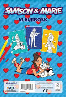 Samson & Marie : Kleurboek - Denim achterzijde