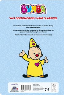 Bumba: Klokboek - Van goedemorgen naar slaapwel achterzijde