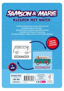 Samson & Marie : Kleuren met water achterzijde