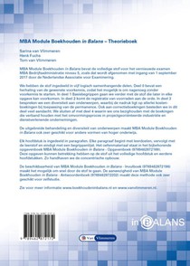 MBA Module Boekhouden in Balans achterzijde