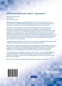 MBA Module Boekhouden in Balans achterzijde