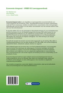 Economie Integraal vmbo K 3 achterzijde