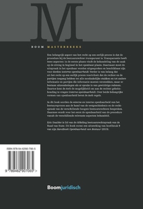 Externe en interne openbaarheid in het bestuursproces achterzijde