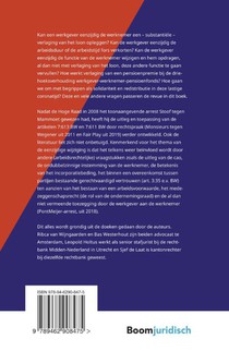 Eenzijdige wijziging van de arbeidsovereenkomst achterzijde