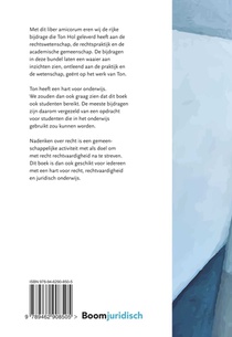 Rechtstheorie en praktijk – een liber amicorum achterzijde