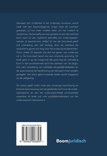 De vaststelling en handhaving van deugdelijkheidseisen in het onderwijs achterzijde