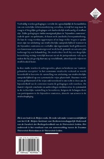 Uitzonderlijke excepties in het strafrecht achterzijde