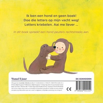 Ik ben geen boek, ik ben een hond achterzijde
