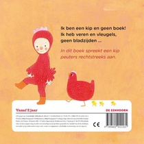 Ik ben geen boek, ik ben een kip achterzijde