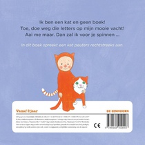 Ik ben geen boek, ik ben een kat achterzijde