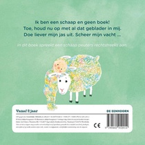 Ik ben geen boek, ik ben een schaap achterzijde