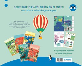 Reis rond de wereld voor kleine ontdekkingsreizigers achterzijde