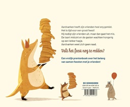 Het pannenkoekenfeest achterzijde