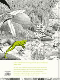 Diep in de tuin achterzijde