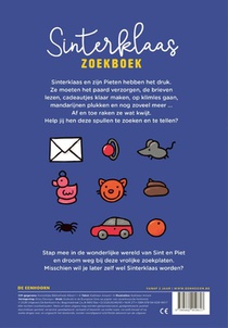 Sinterklaas zoekboek achterzijde