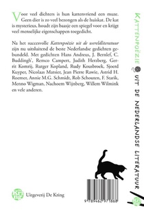 Kattenpoëzie uit de Nederlandse literatuur achterzijde