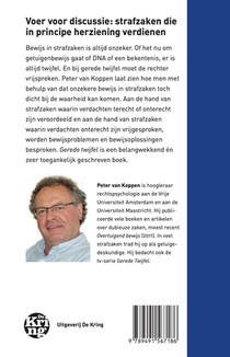 Gerede twijfel achterzijde