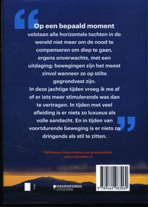 De kunst van stilte achterzijde