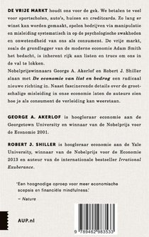 De economie van list en bedrog achterzijde