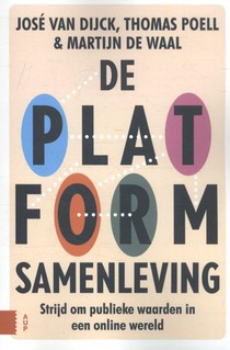 De platformsamenleving achterzijde