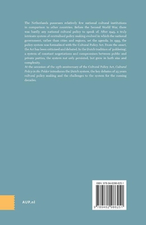 Cultural Policy in the Polder achterzijde
